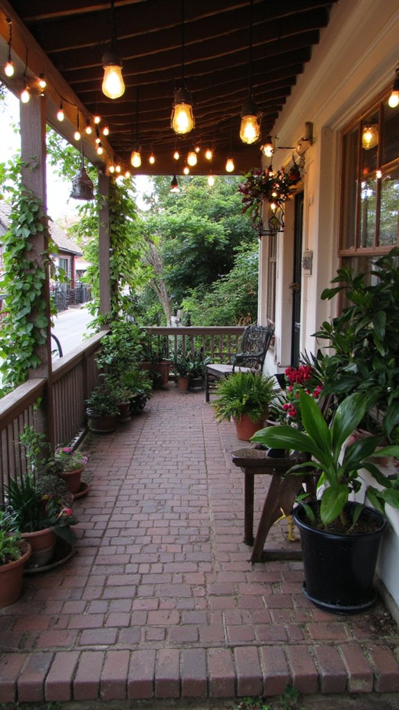 cozy vintage lantern ambiance