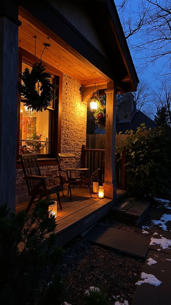 cozy vintage lantern decor