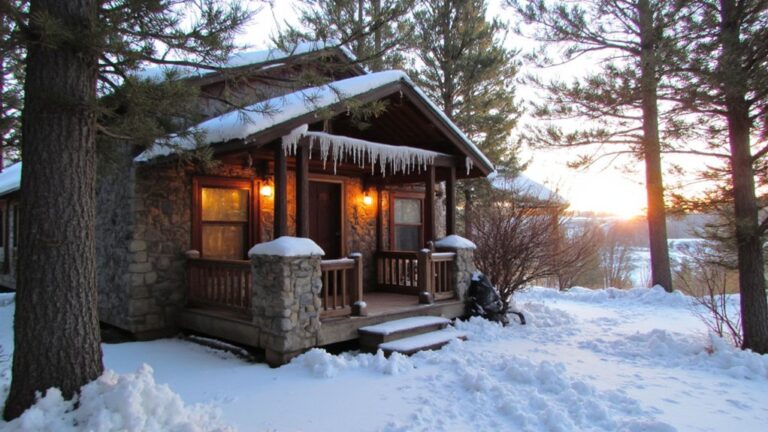 19 Winter Cottage Exterior Inspirations for a Cozy Seasonal Look cozy winter cottage designs