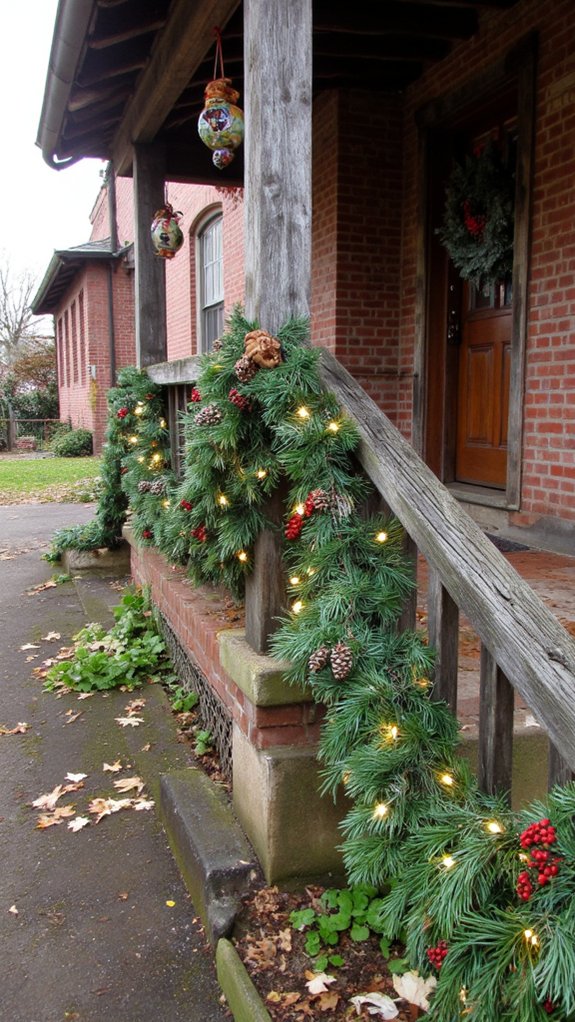 cozy winter wonderland garland