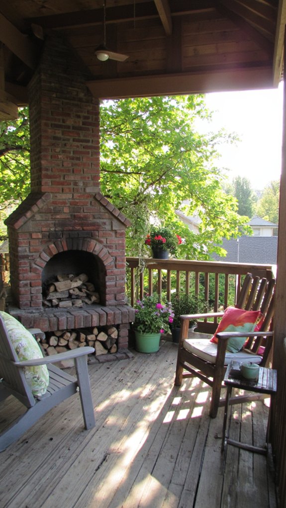 cozy year round outdoor gatherings