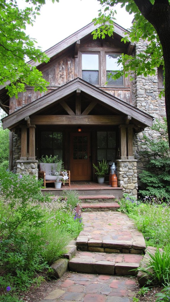 craftsman rustic cottage charm