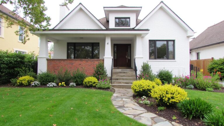 crisp white modern exteriors