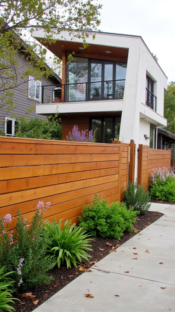 curved fences enhance landscapes