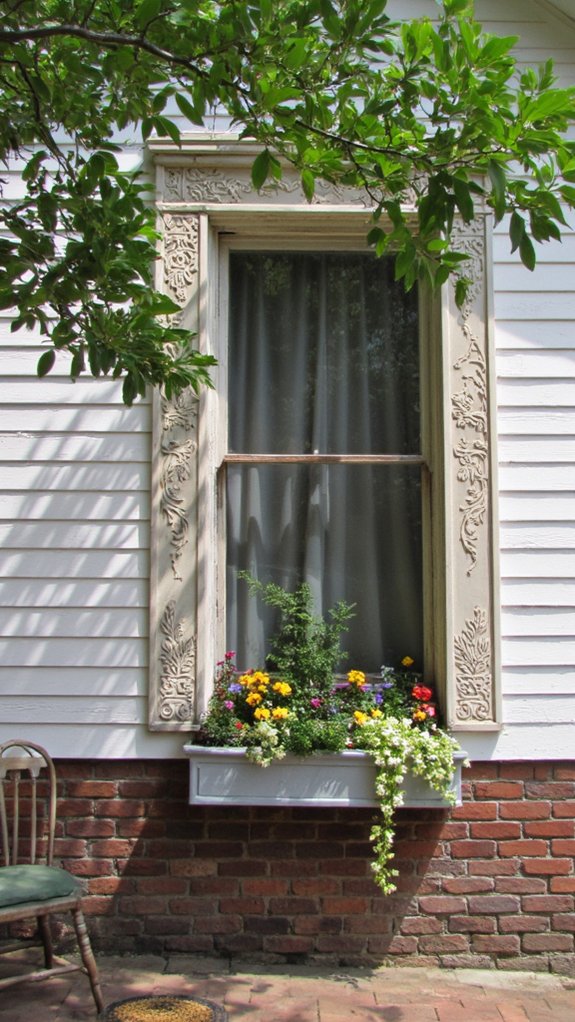 custom carved window designs