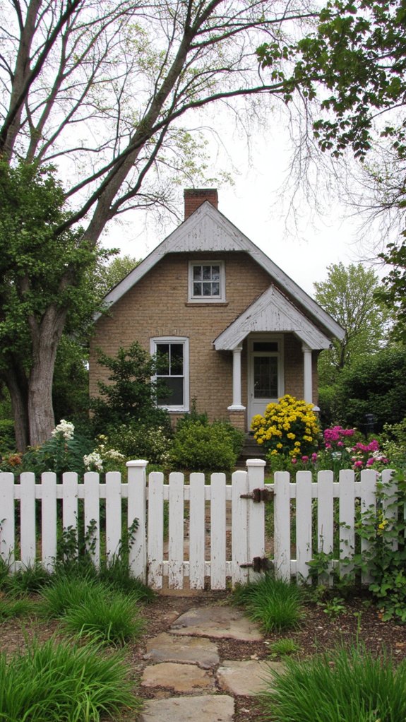 decorative fencing enhances charm