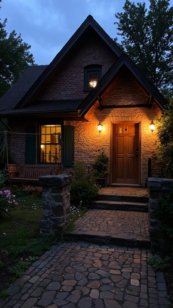 dimmable lanterns create ambiance