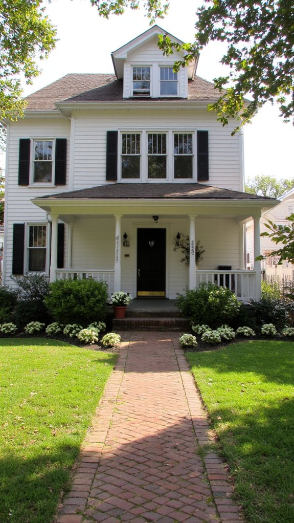 dramatic spacious colonial windows