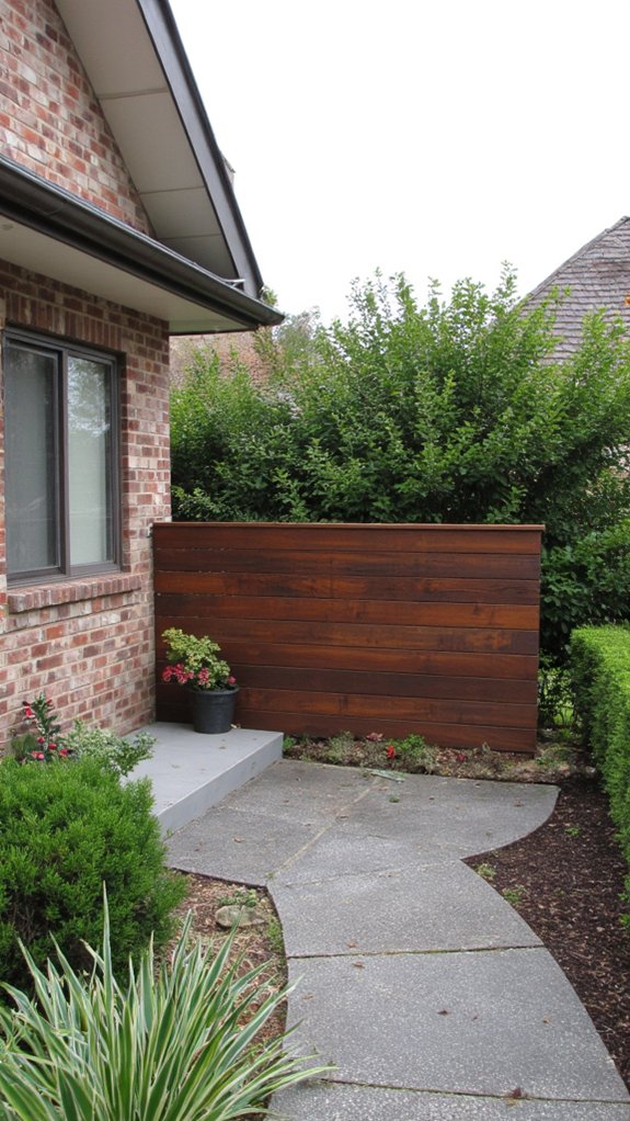 durable low maintenance privacy solution