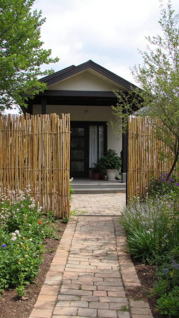 eco friendly outdoor privacy solution