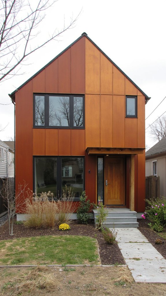 efficient modular metal panels