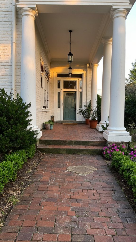 elegant and inviting entrances