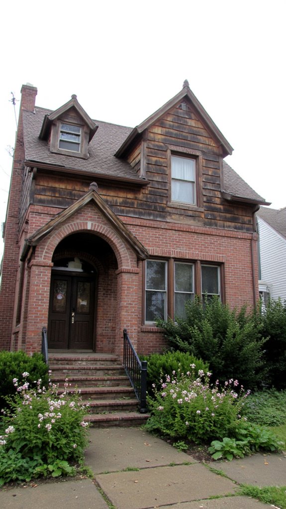elegant arched roof dormers