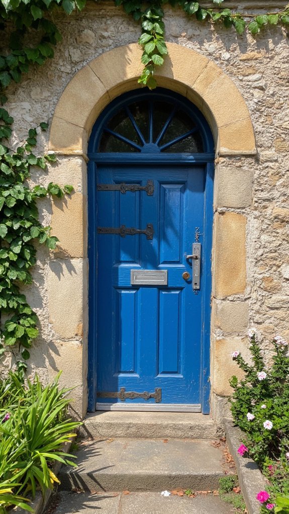 elegant arched top door