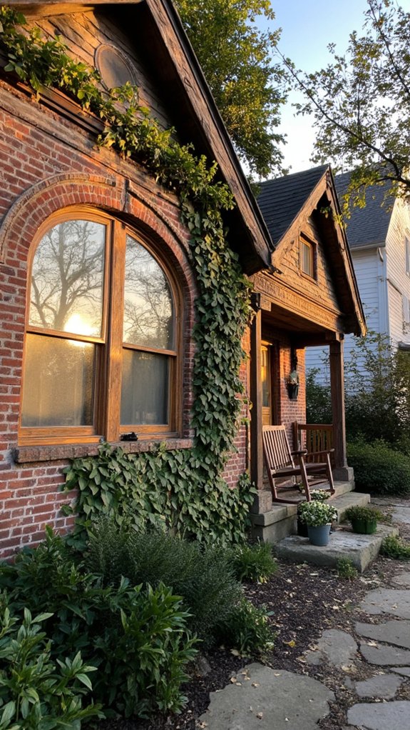 elegant arched window trim