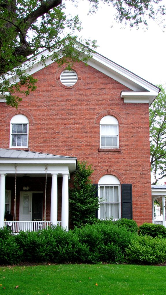 elegant brick archways charm