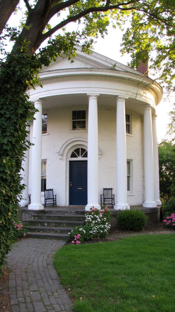 elegant colonial architectural beauty