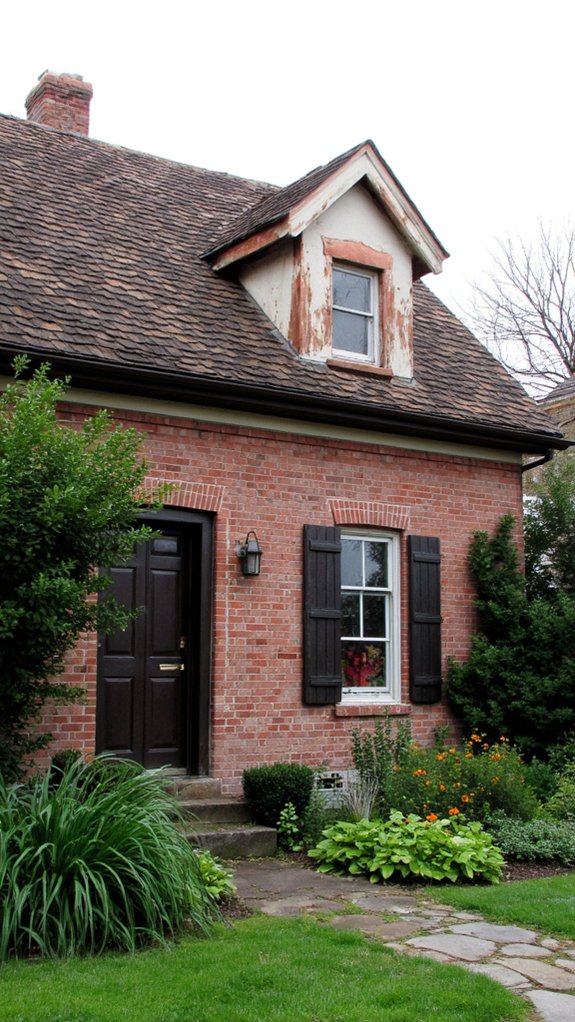 elegant copper dormer accents