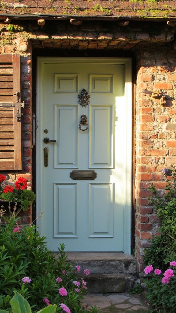 elegant entryway transformation hardware