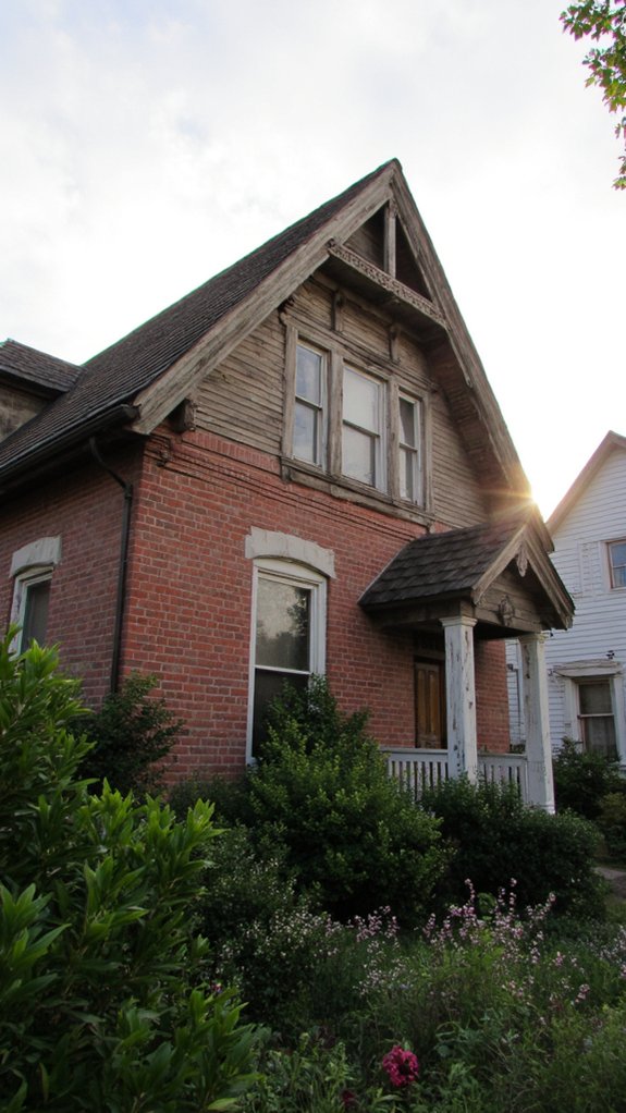 elegant gable roof details