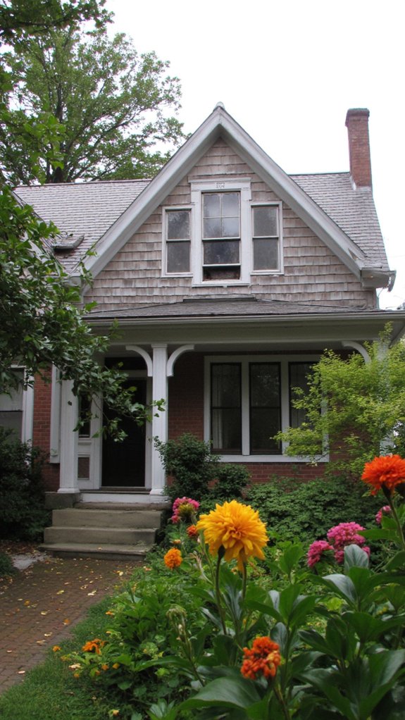 elegant gable roof dormers