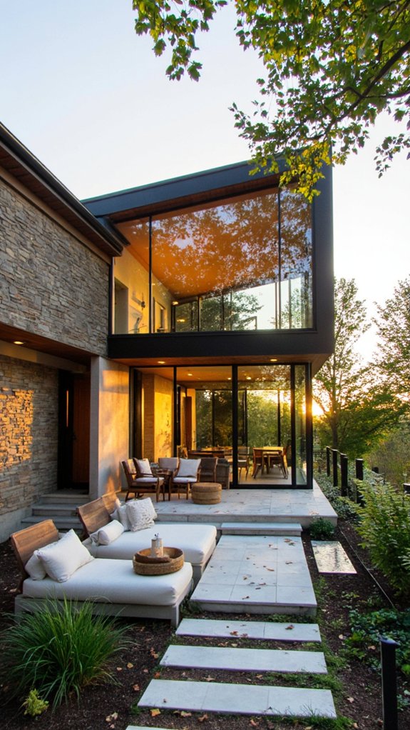 elegant glass enhances spaces