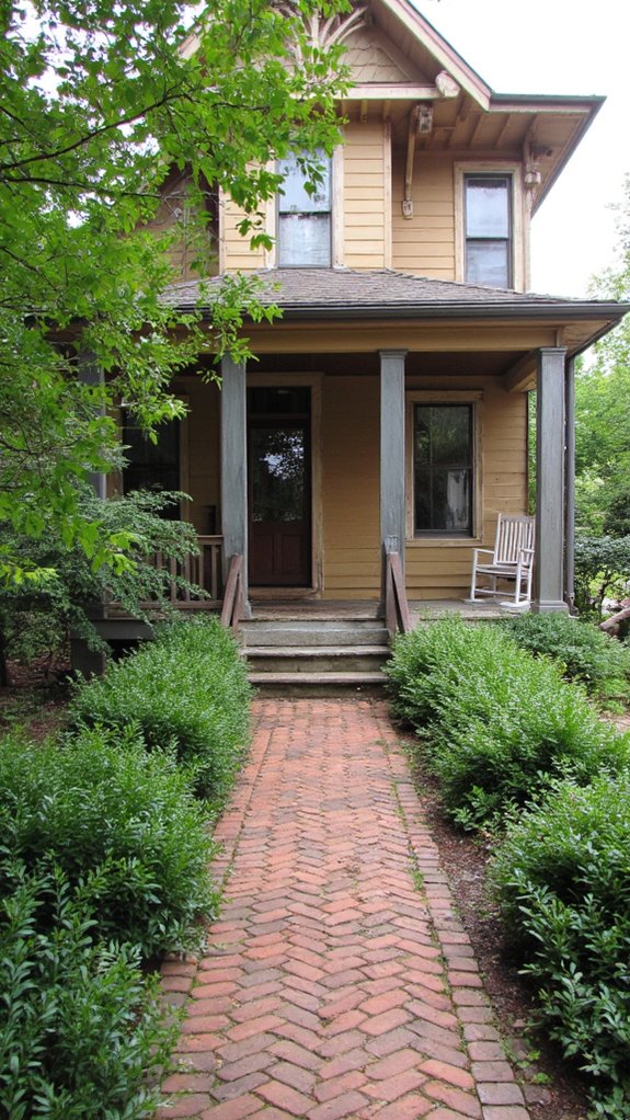 elegant glass metal pillars