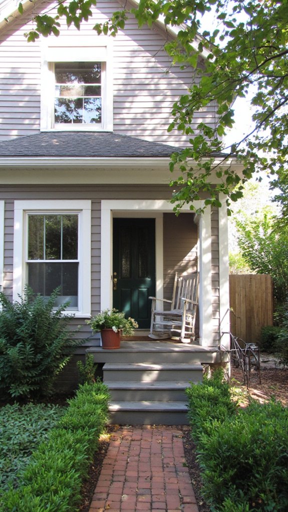 elegant gray brown exterior blend