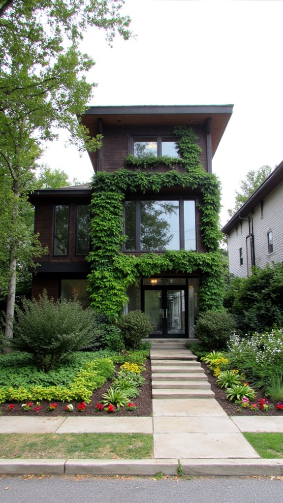 elegant greenery integration designs