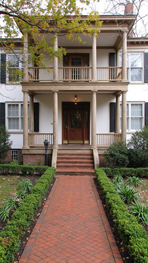elegant layered entryway design