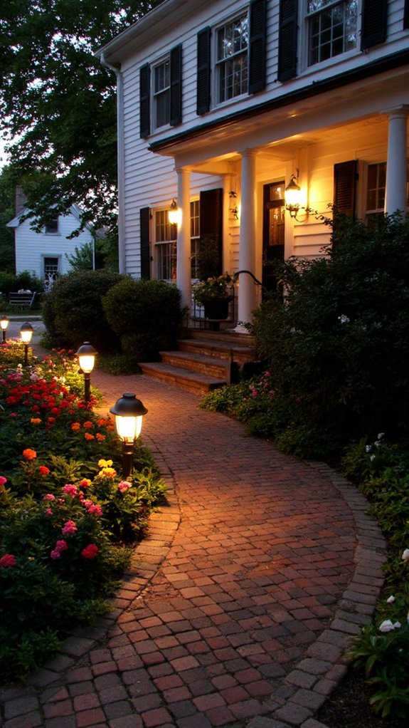 elegant lighting for pathways