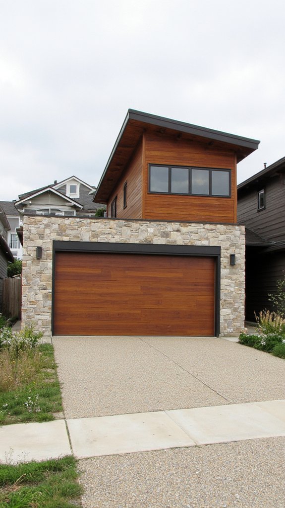 elegant modern wood panels