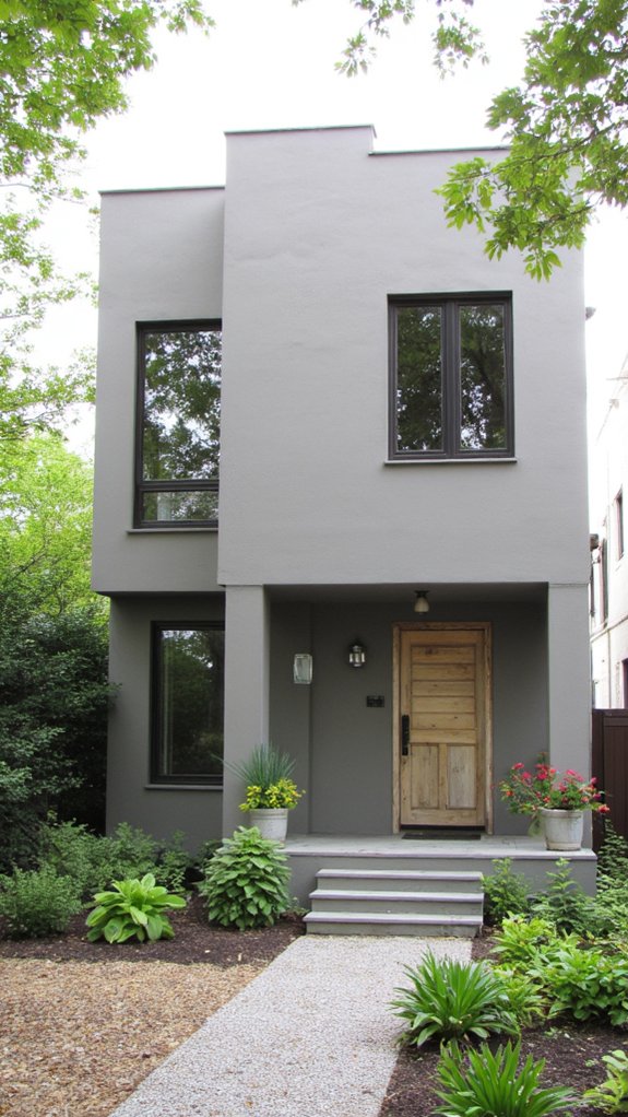 elegant monochromatic home design