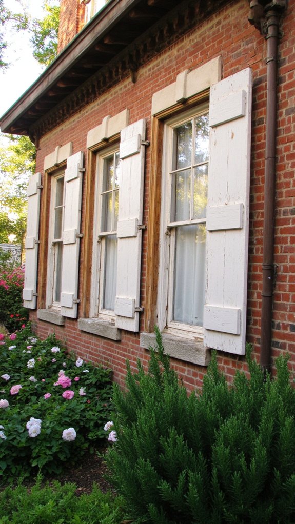 elegant outward opening windows