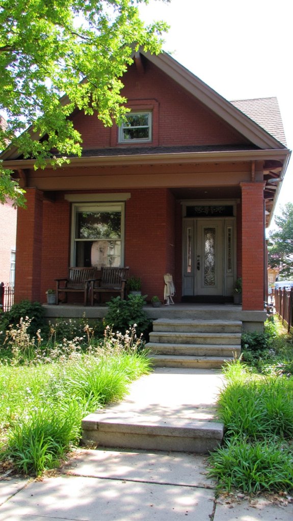 elegant red brick craftsmanship