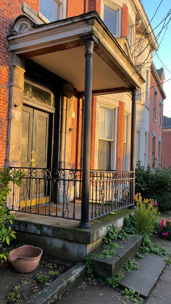 elegant safety in entryway