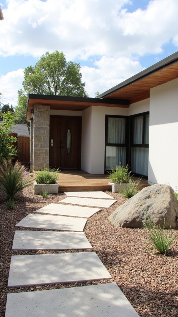 elegant simplicity in landscaping