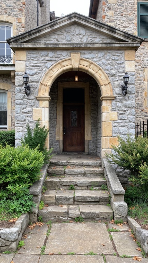 elegant stone archway charm