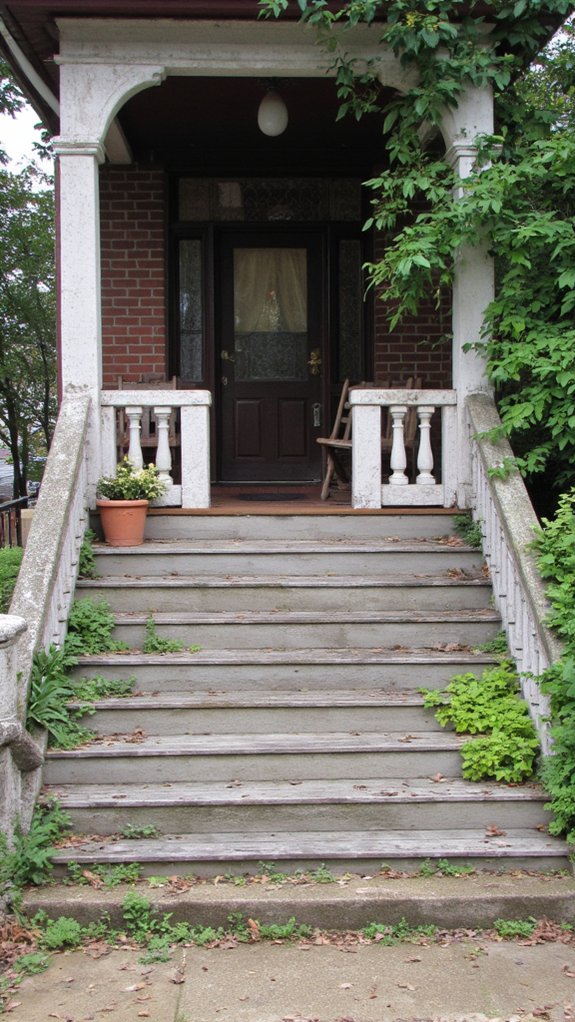 elegant stone balustrades enhance elegance