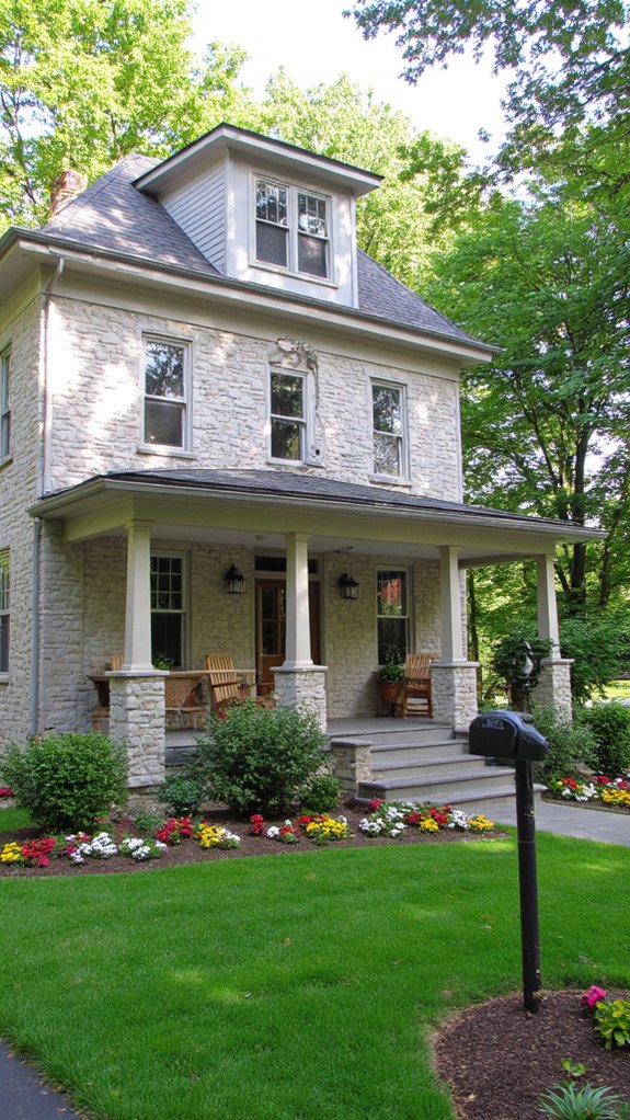 elegant stone vinyl combination