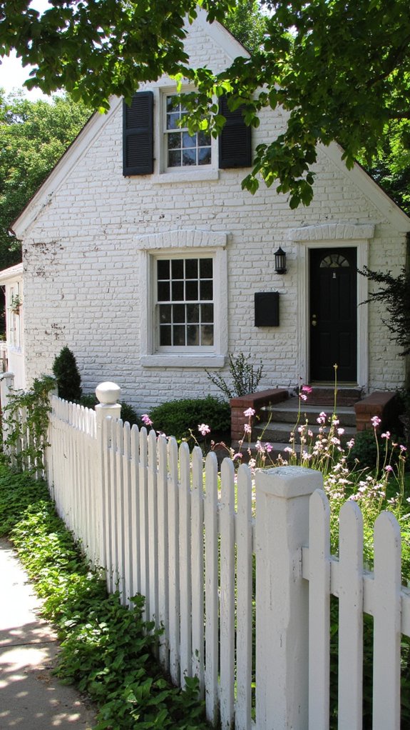 elegant white and charcoal