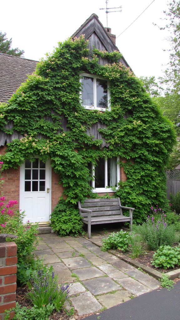 elevate exterior with vertical gardens