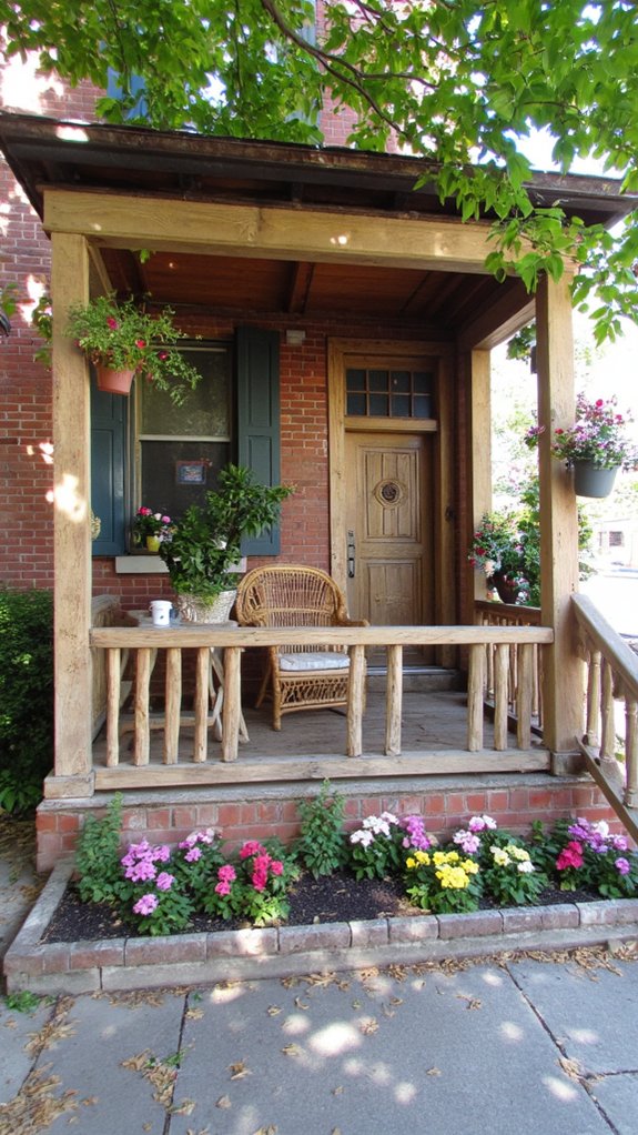 elevated outdoor relaxation space