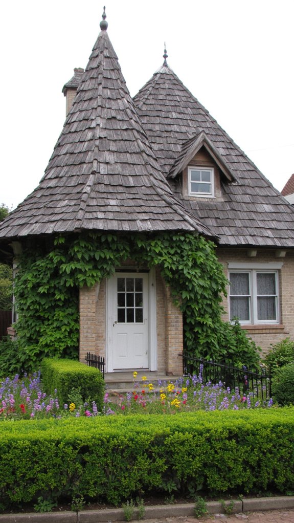 enchanting architectural rooflines charm