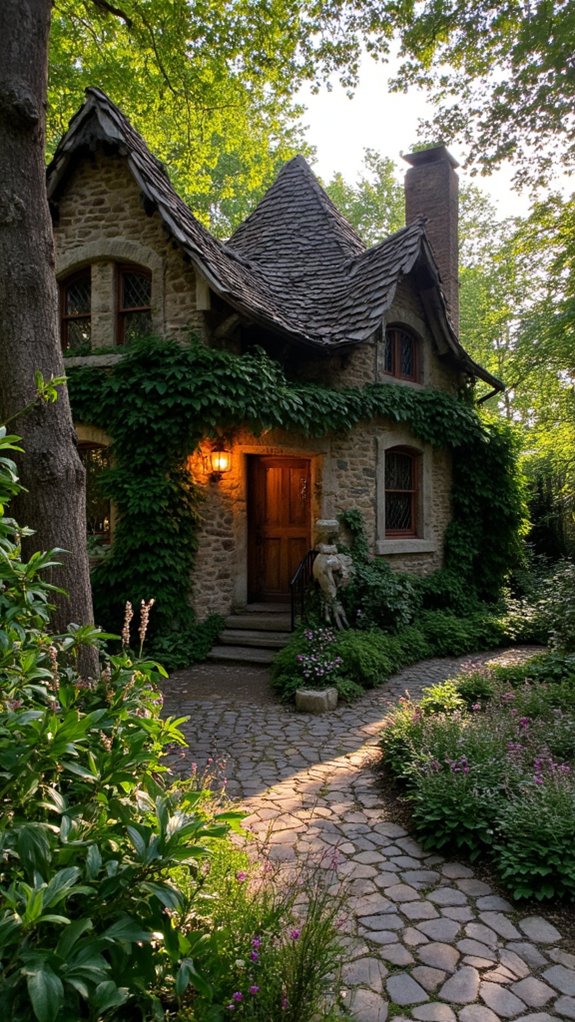 enchanting lantern lit cottage