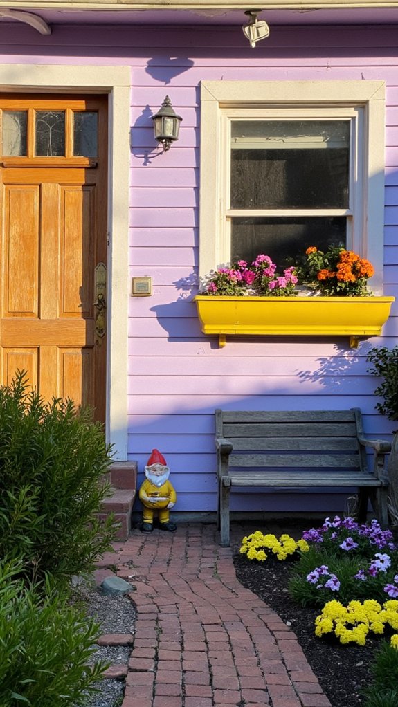 enchanting lavender cottage blooms