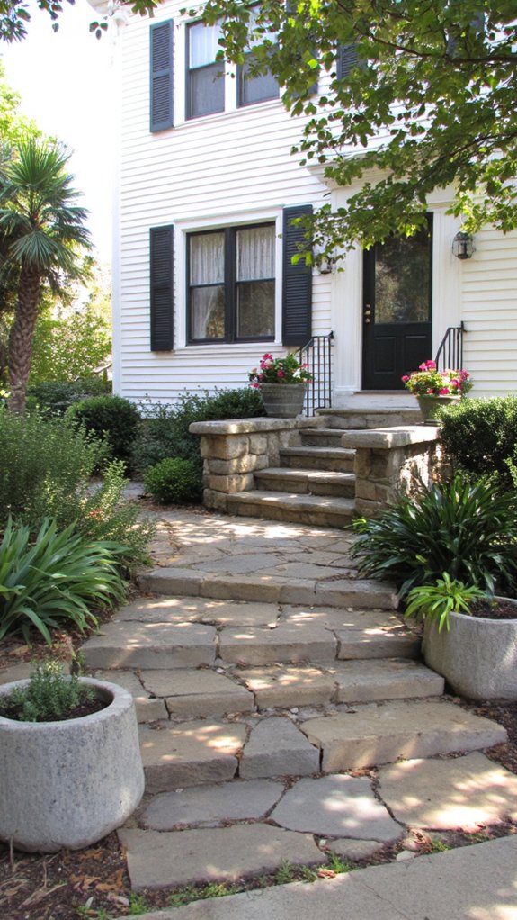 enchanting outdoor stone patios