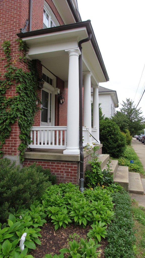 enhance gutters and downspouts