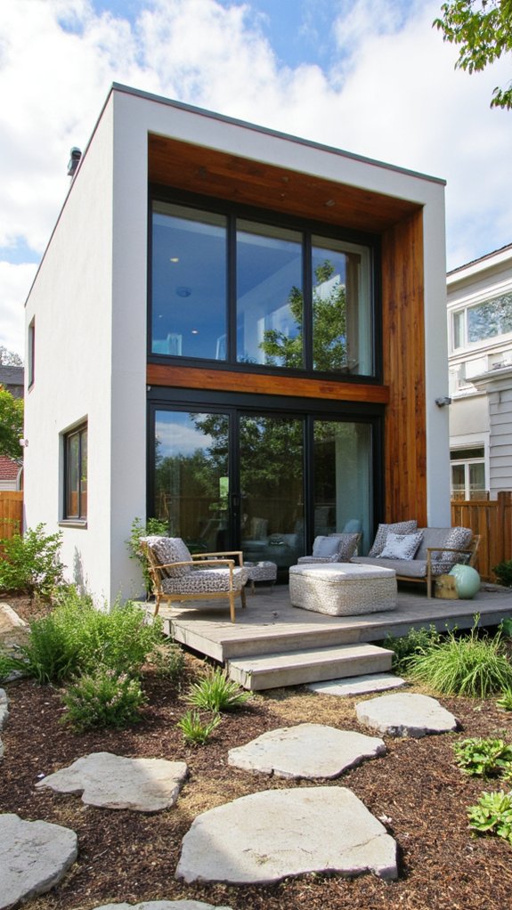 expansive windows natural light