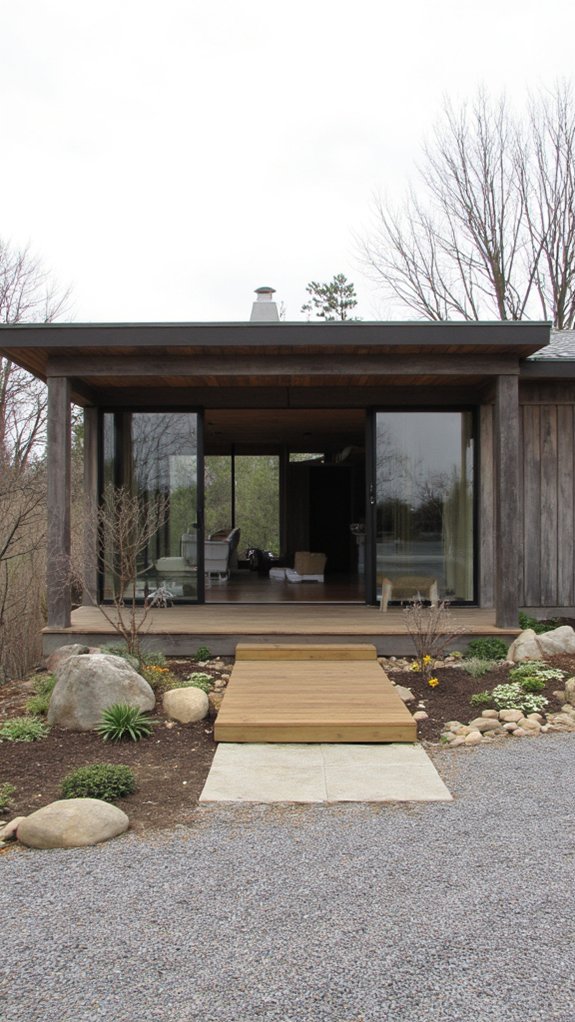 expansive windows open spaces